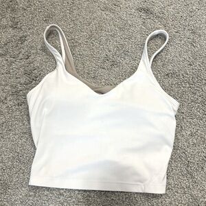 White lululemon align tank